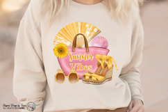 Summer Vibes PNG - Colorful Tropical Summer Illustration Product Image 4