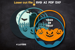 Halloween SVG laser cut file for Glowforge Product Image 3