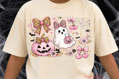 pink halloween,coquette bow png,ghost png,pumpkin png Product Image 3