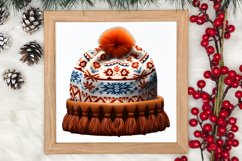 Funny Christmas Boy At Home Clipart Sublimation Product Image 3