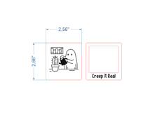 Halloween Ghost Magnet SVG laser cut files for Glowforge Product Image 3
