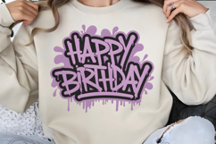 Happy Birthday Sublimation PNG Product Image 1