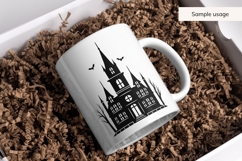 Spooky Mansion SVG, Halloween SVG Product Image 3