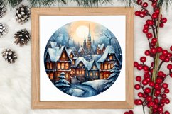 Beautiful Christmas Watercolor Clipart, Beautiful Christmas Product Image 3