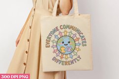 Everyone Communicaties PNG, Autism Sublimation PNG Product Image 3
