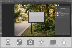 Horizontal Signboard Product Image 2