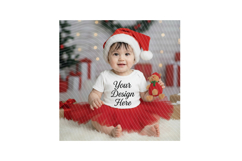 Christmas Baby Mockup Bundle | 4 PNG Photo Mockups Product Image 5