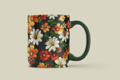 Vibrant Floral Digital Paper Product Image 3