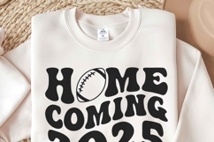 Hoco 2025 SVG, Football Quote TShirt, Retro Homecoming Shirt Product Image 5