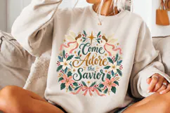 4 Christmas Faith Quote PNG Designs, Christian Christmas Shi Product Image 3