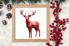 Christmas Origami Style Sublimation, Christmas PNG Product Image 3