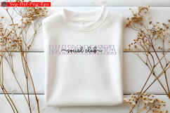 Retro Summer Varsity PNG Beach Svg Product Image 1
