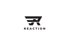 Reaction Letter R Logo Design Vector Product Image 3