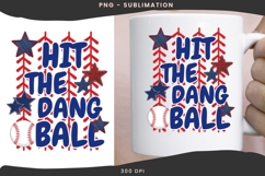 Baseball png design for T-shirts Product Image 3