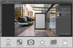 Bus Stop Billboard Product Image 2