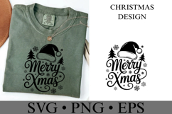 Merry Xmas Svg | Christmas svg | Shirt Svg Product Image 3