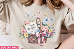 Happy Mothers Day Floral PNG Product Image 3