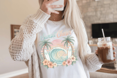 Sunset Chaser PNG sublimation |Beach &amp; Summer PNG T-Shirt Product Image 5