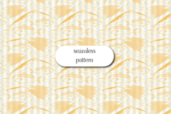 Coastal Fish Stripe Seamless Nautical Pattern Product Image 1