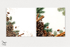 Christmas digital paper, background clipart Product Image 2