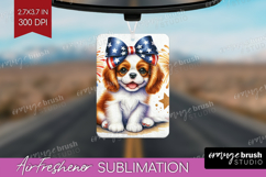 Cavalier King Charles Spaniel Dog Air Freshener PNG Dog PNG Product Image 1