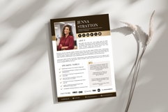 Editable Speaker One Sheet Canva Tem Product Image 2