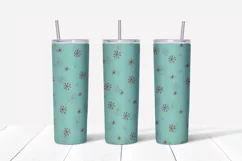 Christmas Girls Skinny tumbler wrap design Product Image 5
