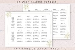 Printable Bible 52-Week Reading Planner for 2024,2025 Product Image 3