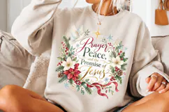 4 Christian Christmas PNG Designs, 4 Christian Inspirational Product Image 3