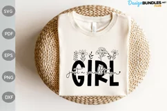 Just A Small Town Girl - Quore For Girl SVG Design Product Image 1