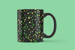 Green Polka Dots Digital Paper Product Image 3