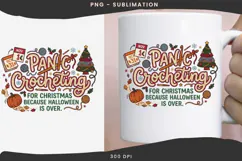 Christmas crochet png design for T-shirts Product Image 3