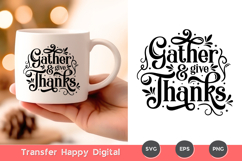 Gather and Give Thanks SVG Product Image 2