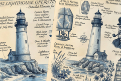 Summer Lighthouse Junk Journal Product Image 3