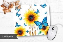 Radiant Nature Escape Mouse Pad PNG Design Product Image 1