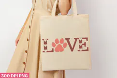 Love PNG, Valentine Dog Sublimation PNG Product Image 3