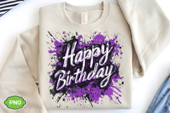 Happy Birthday PNG Design Sublimation | Happy Birthday Product Image 3
