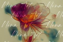 Broken Floral Glass Stains Seamless Digital Paper Volume 2 Product Image 3