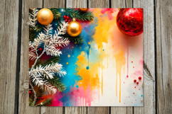 Christmas flatlay | 4 xmas Sublimation Tumbler designs Product Image 3