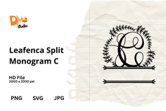 Leafenca Split Monogram Product Image 1