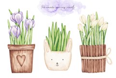 Watercolor Set “Spring Flowers&quot; Product Image 4