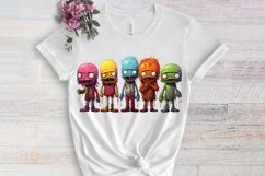 Funny Halloween Sublimation Clipart, Funny Halloween PNG Product Image 3