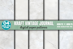 Kraft Vintage Journal Digital Paper Background PNG Product Image 1