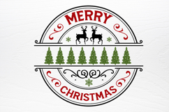 Farmhouse Vintage Christmas SVG Product Image 3