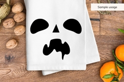 Drooling Jack O Lantern Face SVG Product Image 3