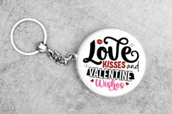 Valentine Keychain svg bundle, Valentines Day Keychain SVG Product Image 4