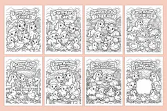 Farm Animals AI Coloring Book Kdp interiors Product Image 3