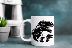 Dinosaur svg, T Rex svg, Dino svg, Rex svg, PNG EPS SVG file Product Image 3
