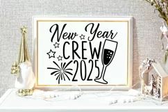 new year crew svg, new years svg, new year crew 2025 svg. Product Image 6