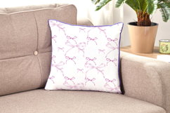 Bow Ribbons Watercolor Patterns Seamless Product Image 3